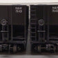 MTH 20-92400 O Norfolk & Western Coke Hopper Car w/Load 4-Car Set EX/Box