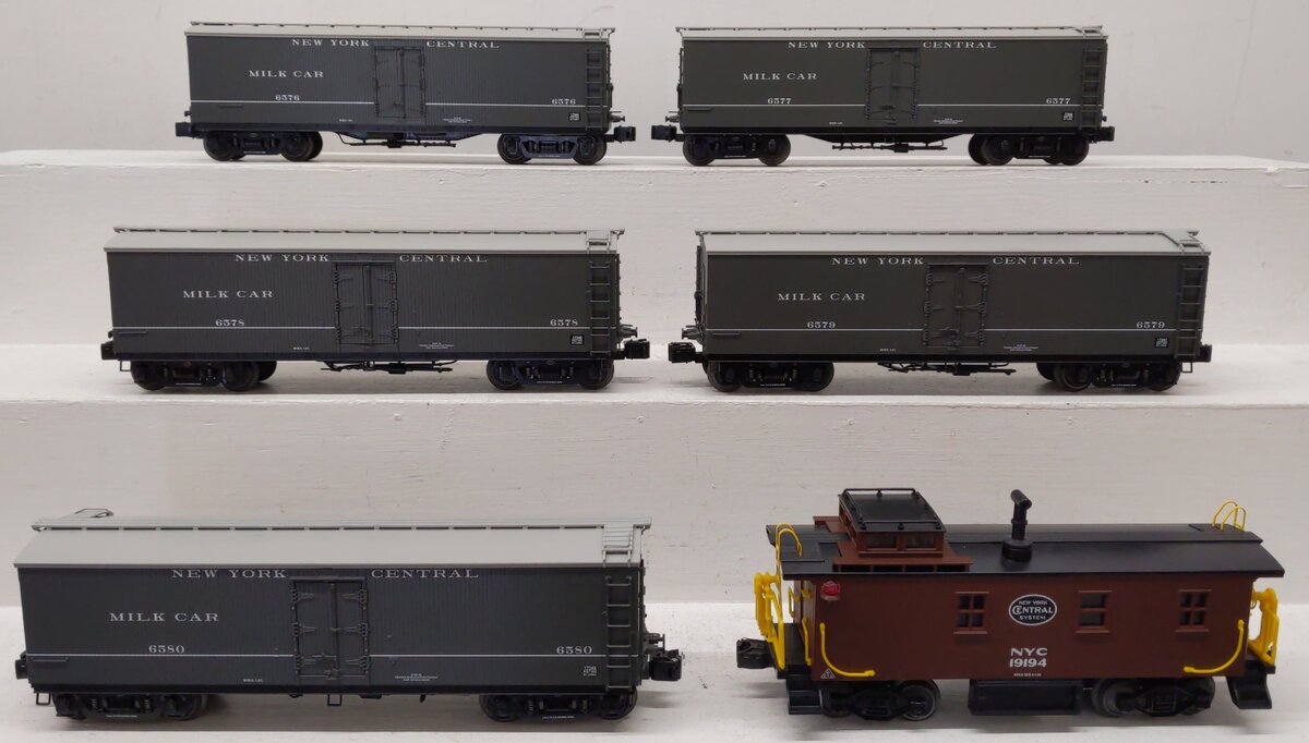 Lionel 6-31716 O Gauge Century Club II Niagara Milk Train Set EX/Box