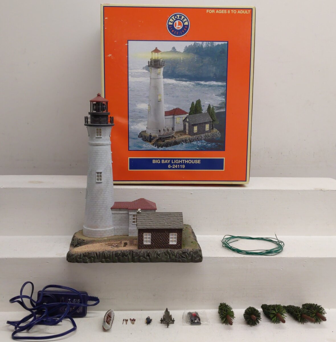 Lionel 6-24119 O Gauge Big Bay Lighthouse EX/Box