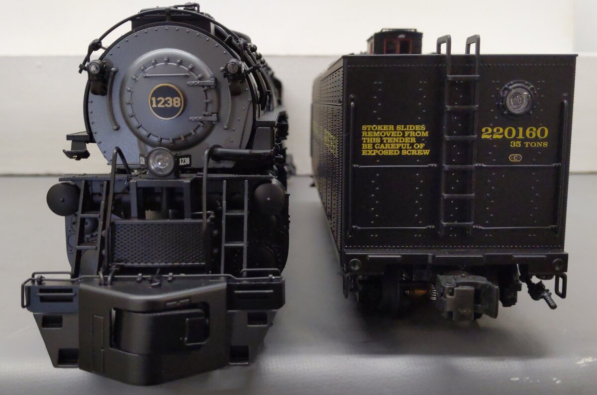 Lionel 2231470 O Norfolk and Western Vision Class A Steam Locomotive #1238 EX/Box