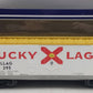 Atlas 2001142-2 O Trainman 40' Plug Door Lucky Lager Road Boxcar #295 (3-Rail) EX/Box