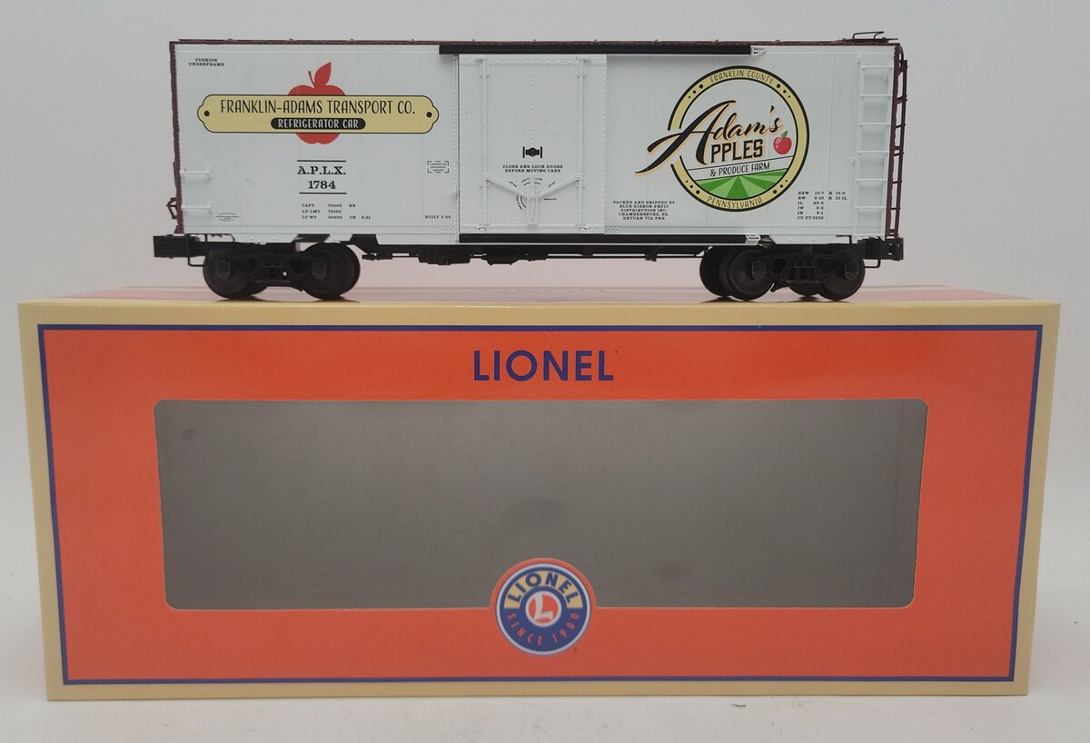 Lionel 2322032 O Gauge Franklin-Adams Apples PS-1 Boxcar #1784 EX/Box