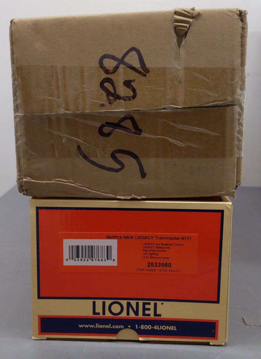 Lionel 2533980 O Muffins N&W LEGACY Trainmaster #171 EX/Box