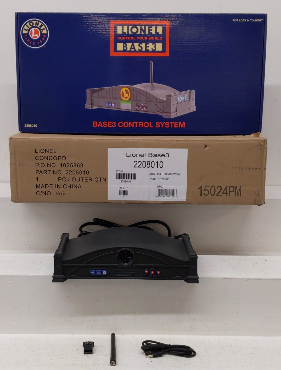 Lionel 2208010 Lionel Command Base 3 LN/Box