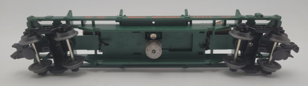 Lionel 6-16675 Great Northern Operating Log Dump Car EX/Box