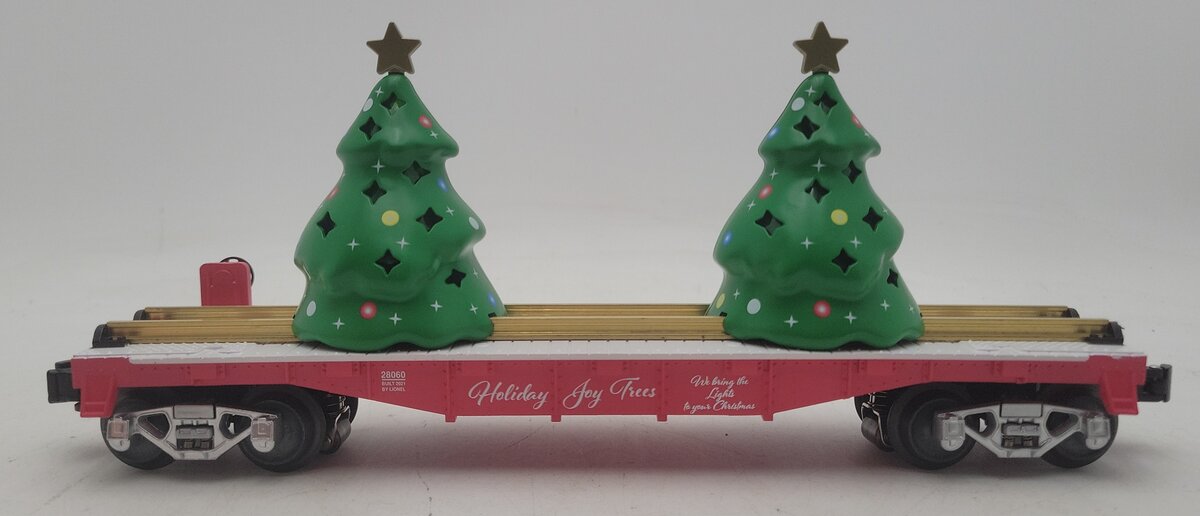 Lionel 2128060 O Christmas Tree Flatcar