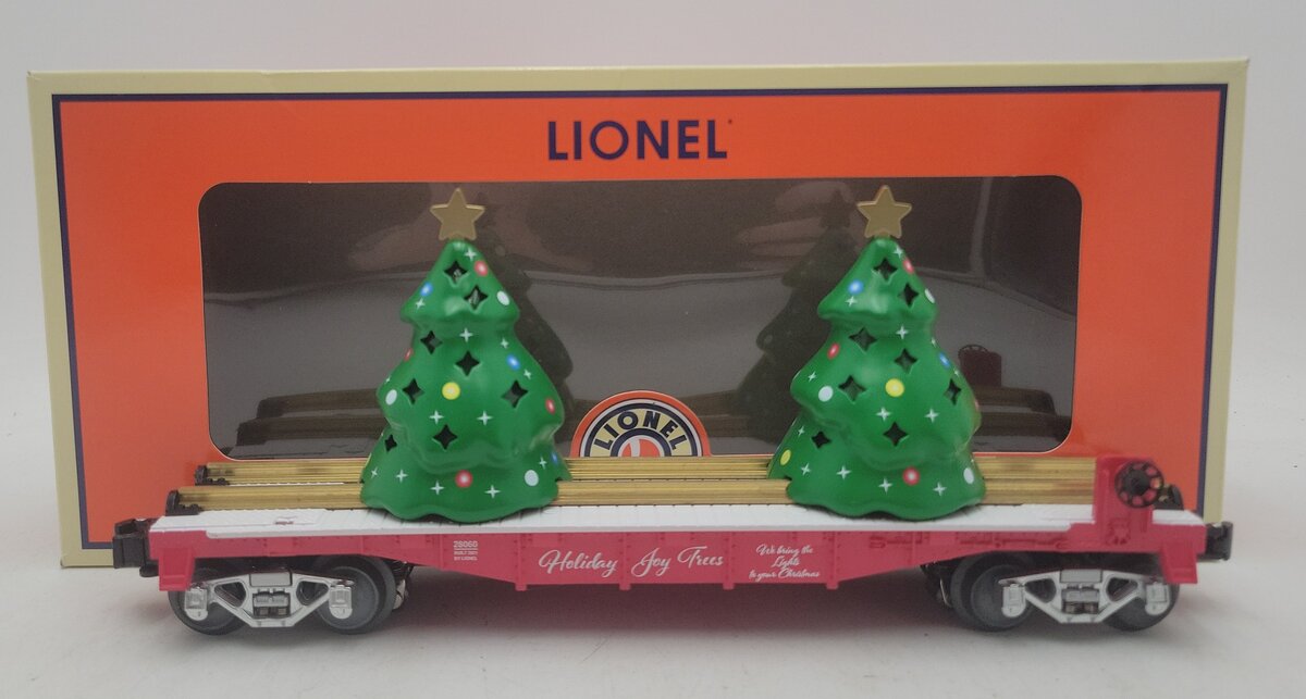 Lionel 2128060 O Christmas Tree Flatcar