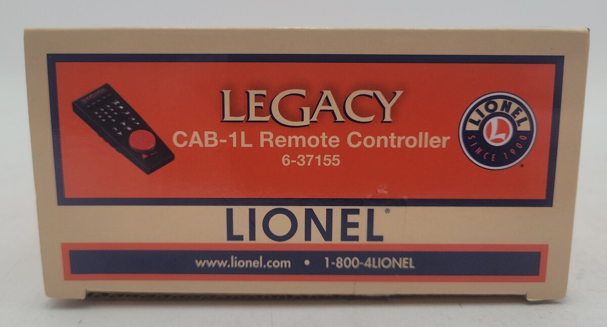 Lionel 6-37155 Legacy CAB-1L Remote Controller EX/Box