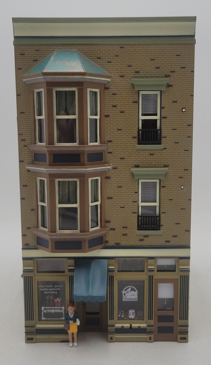 Woodland Scenics BR5843 O Scale Built-&-Ready J.W. Cobbler Building VG