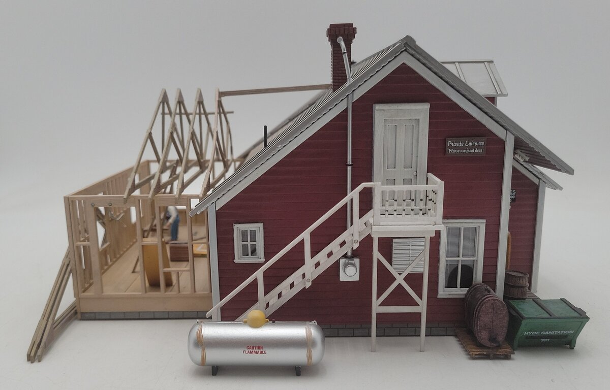 Woodland Scenics BR5845 O Built-&-Ready Country Store Expansion Building