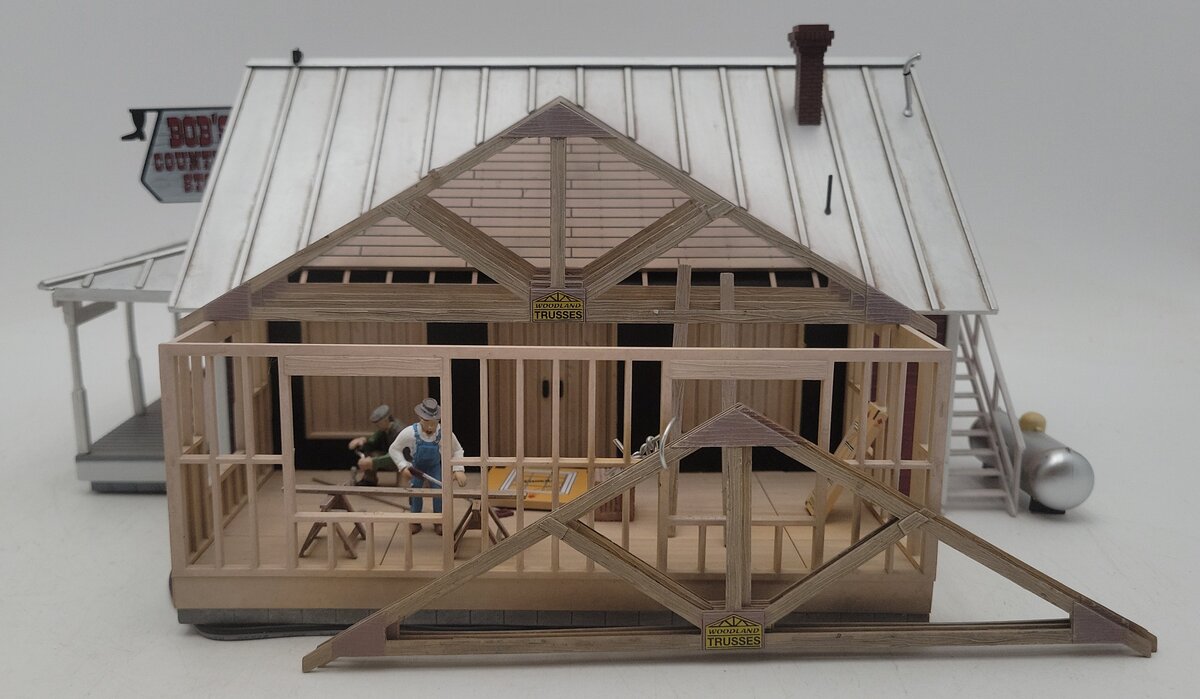 Woodland Scenics BR5845 O Built-&-Ready Country Store Expansion Building