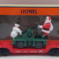 Lionel 2128260 O North Pole Central Flatcar with Handcar EX/Box