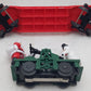 Lionel 2128260 O North Pole Central Flatcar with Handcar EX/Box