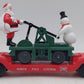 Lionel 2128260 O North Pole Central Flatcar with Handcar EX/Box