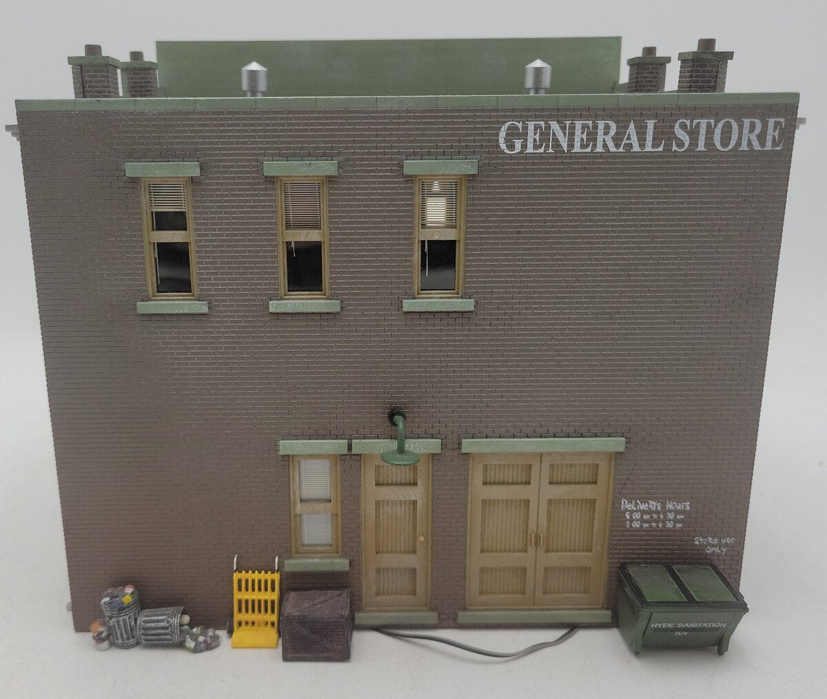 Woodland Scenics BR5841 O Built-&-Ready Lubener's General Store Building VG