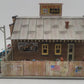 Woodland Scenics BR5846 O Built-&-Ready Deuce's Bike Shop Building VG