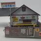 Woodland Scenics BR5849 O Built-&-Ready Ethyl's Gas & Service Building VG