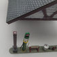 Woodland Scenics BR5849 O Built-&-Ready Ethyl's Gas & Service Building VG