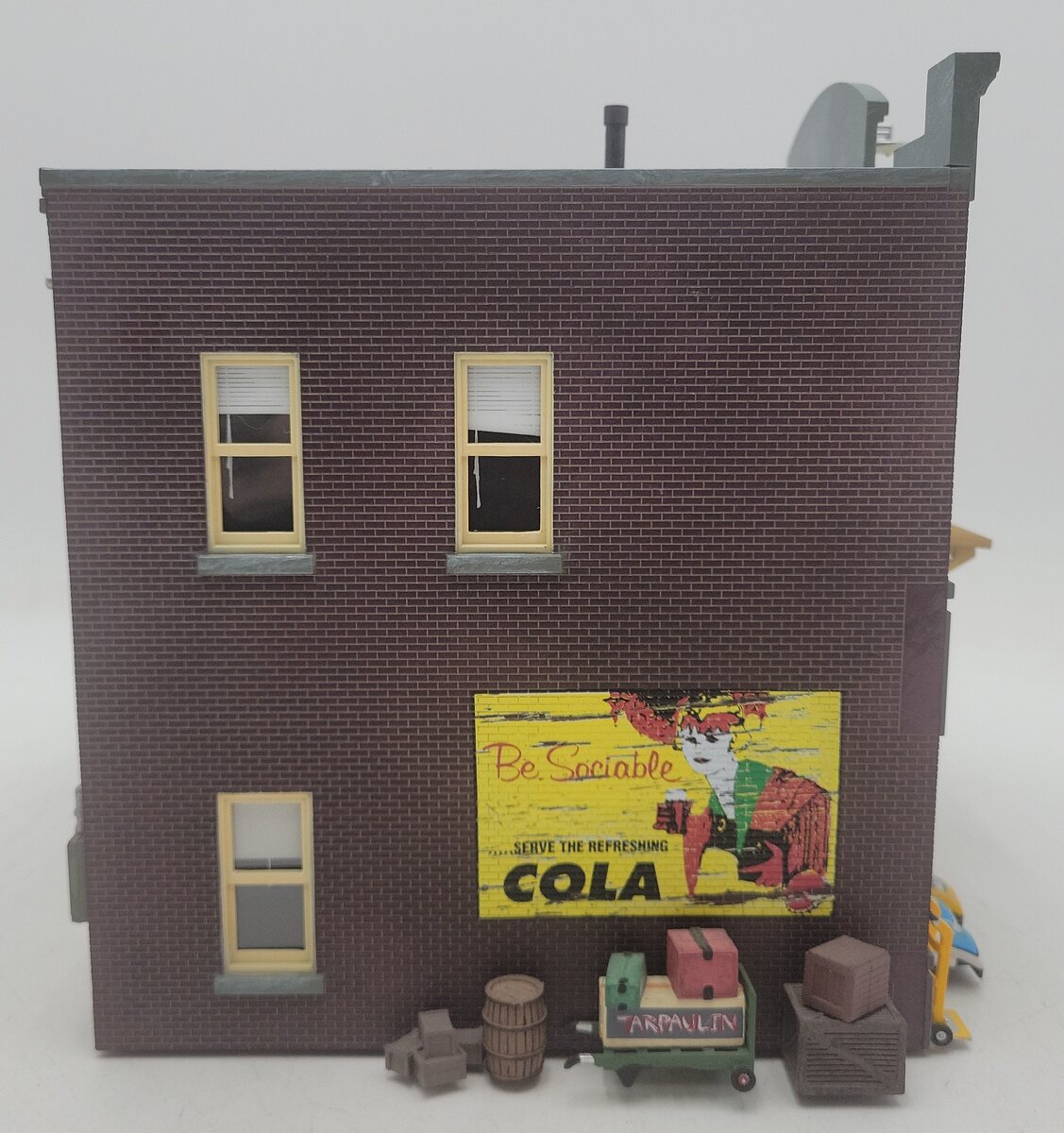 Woodland Scenics BR5842 O Scale Built-&-Ready Harrison's Hardware Building EX