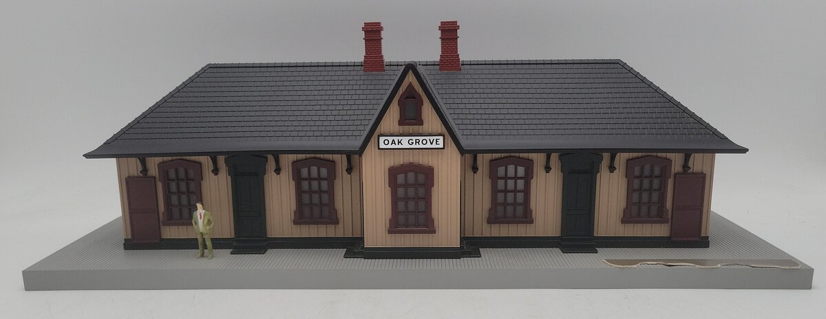MTH 30-90175 O Scale Oak Grove Country Passenger Station EX