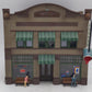 Woodland Scenics BR5853 O Scale Built-&-Ready Dugan's Paint Store Building EX