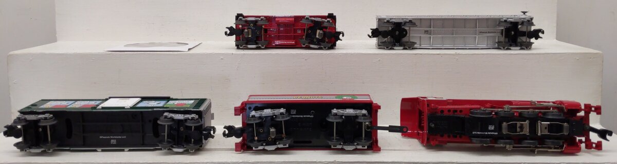 Lionel 6-30193 O Gauge Peanuts Christmas Steam Train Set EX/Box
