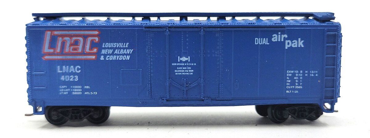 Atlas 3315 N Scale LNAC 40' Boxcar #4023 LN/Box