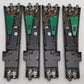Marklin HO Scale Left/Right Hand Wide Radius C 2-Way Switch Turnouts [4] EX