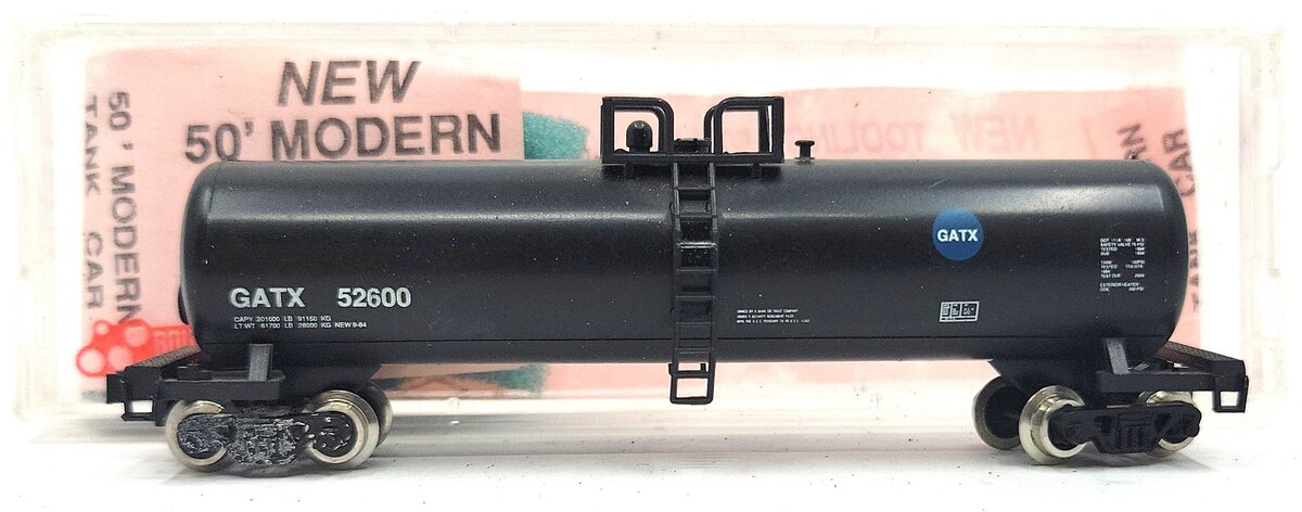 Roundhouse 8441 N Scale GATX 50' Modern Tank Car #52600 EX/Box