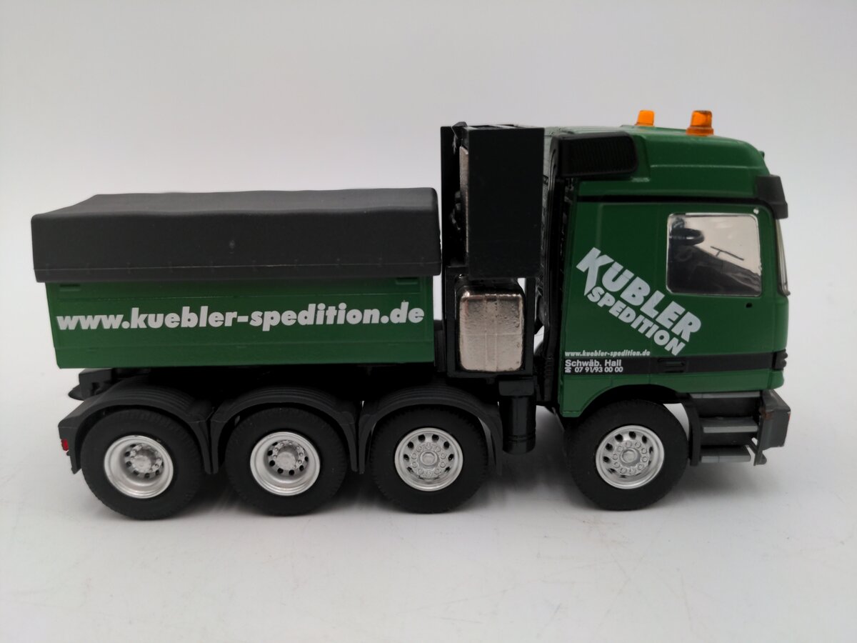 Conrad 40002 1:50 Scale Diecast Kubler 4 Axle Prime Mover w/Ballast Box EX/Box