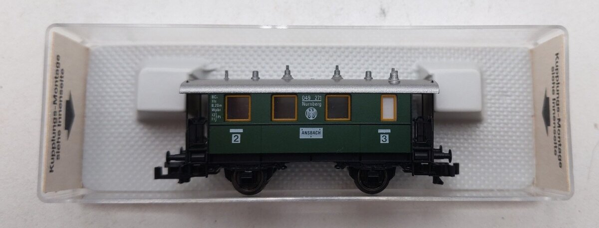 Fleischmann 8052K N Scale DRG Piccolo Passenger Car LN/Box