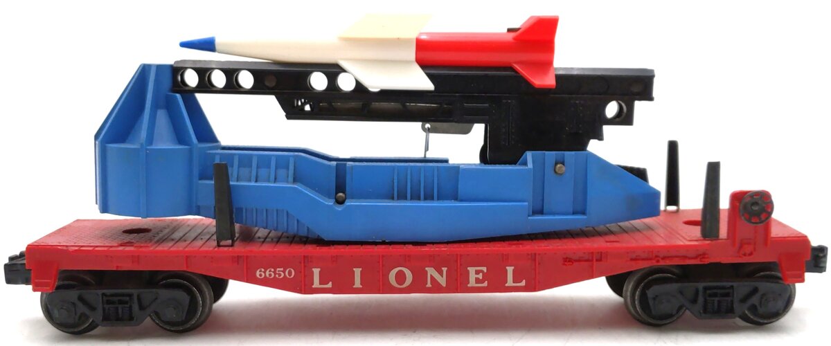 Lionel 6650 Vintage O IRBM Rocket Launcher VG