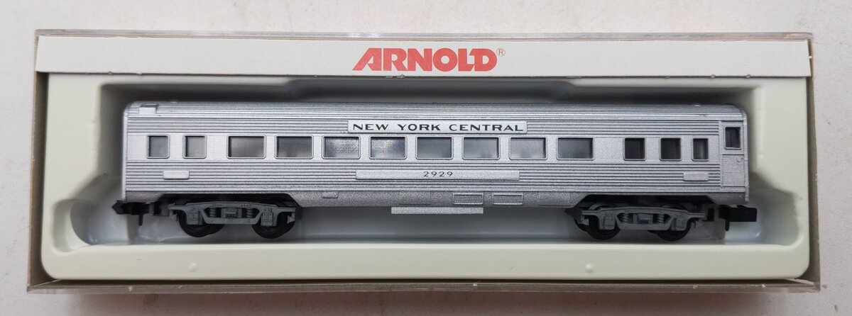 Arnold 5405 N Scale New York Central Passenger Coach Car #2929 LN/Box