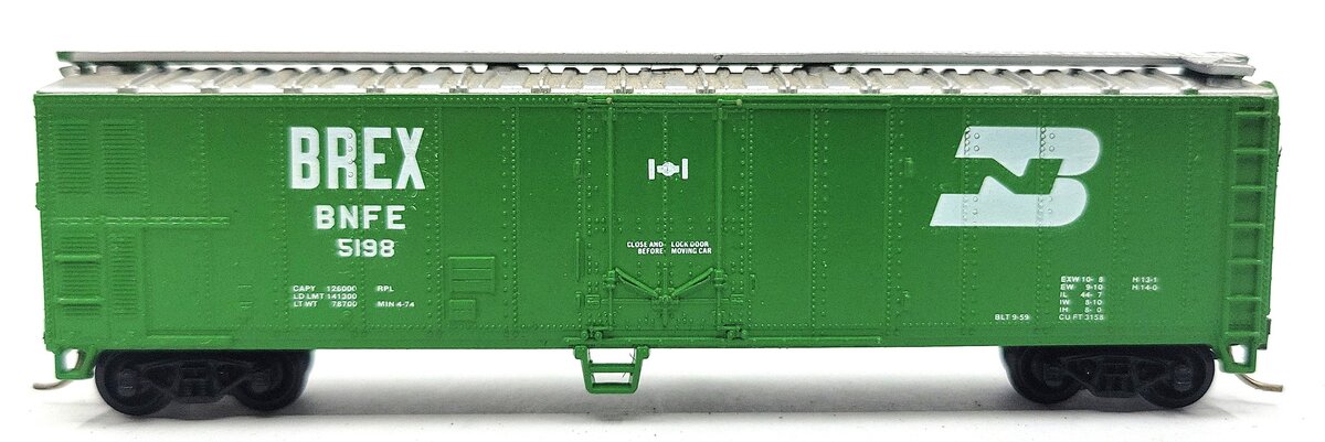 Atlas 3653 N Scale Burlington Northern 50' Reefer #5198 LN/Box
