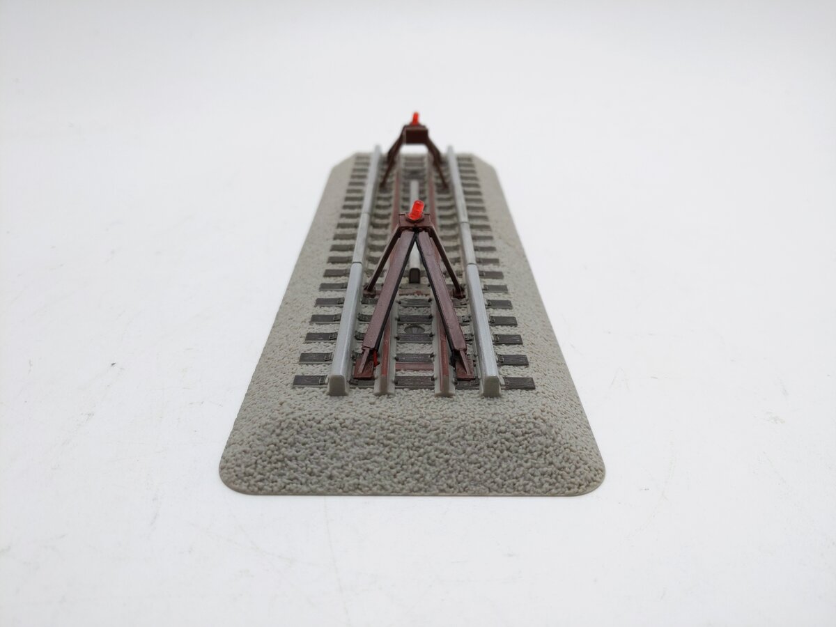 Lionel 6-12035 O Gauge FasTrack Lighted Bumper VG/Box