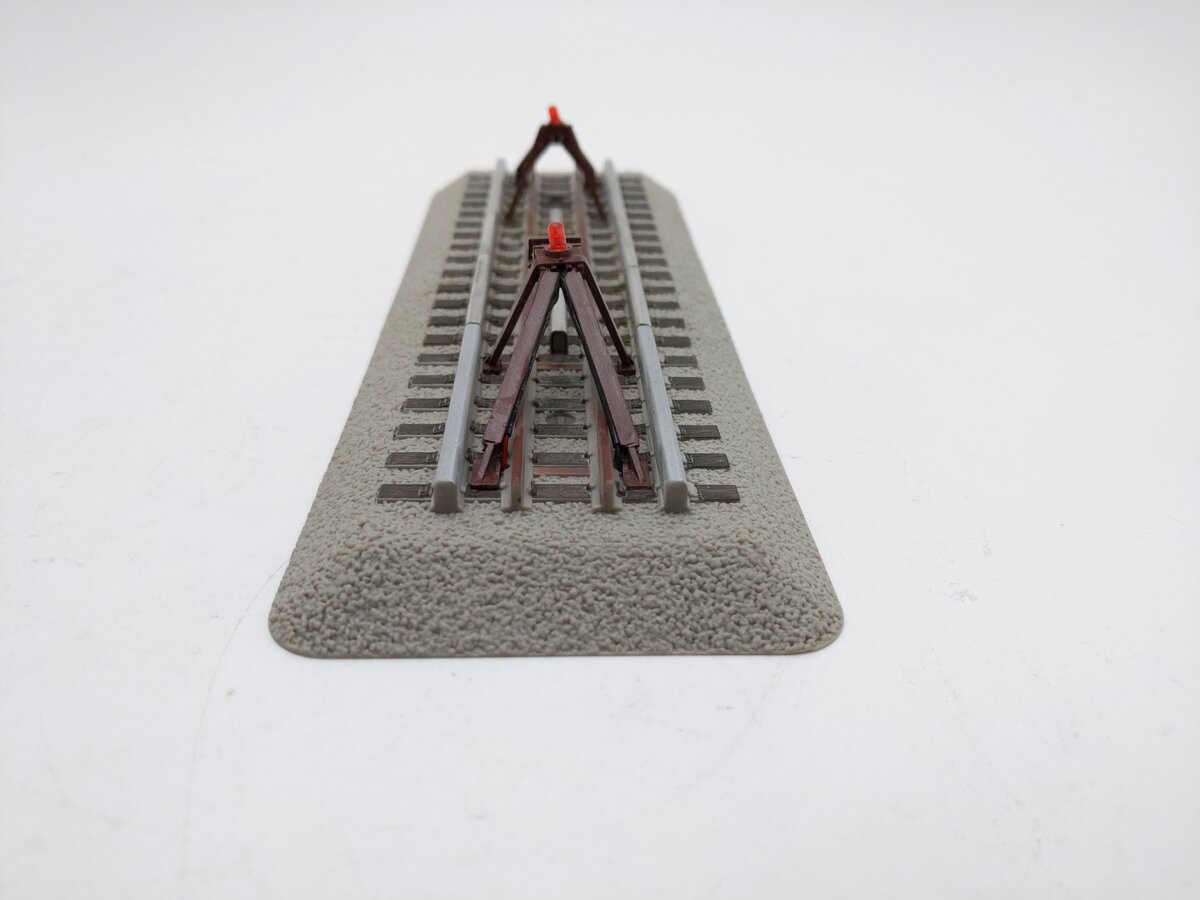 Lionel 6-12035 O Gauge FasTrack Lighted Bumper VG/Box