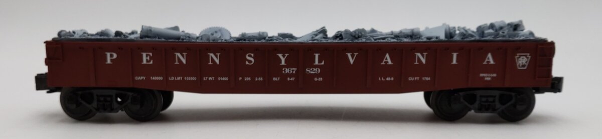MTH 30-7209 O Gauge Pennsylvania Gondola #367829 LN/Box