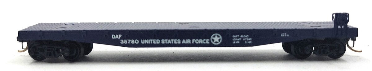 Micro-Trains 04500190 N U.S. Air Force 50' Fishbelly Side Flatcar #35780 LN/Box