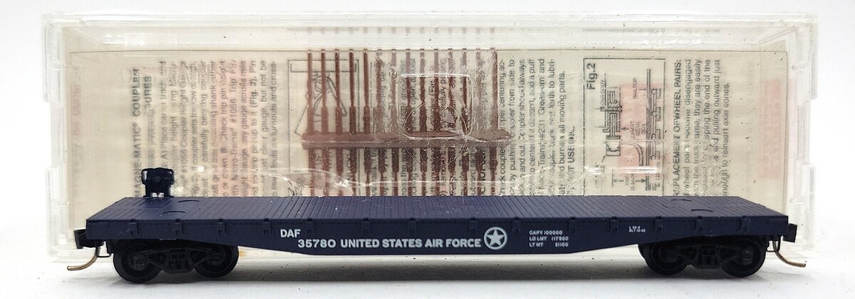 Micro-Trains 04500190 N U.S. Air Force 50' Fishbelly Side Flatcar #35780 LN/Box
