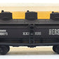 Model Power 3422 N Scale H.E.R.X Hershey's 3 Dome Tank Car #10101 LN/Box