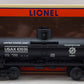 Lionel 6-19635 O Gauge U.S Army 8000 Gallon Tank Car #10936 EX/Box