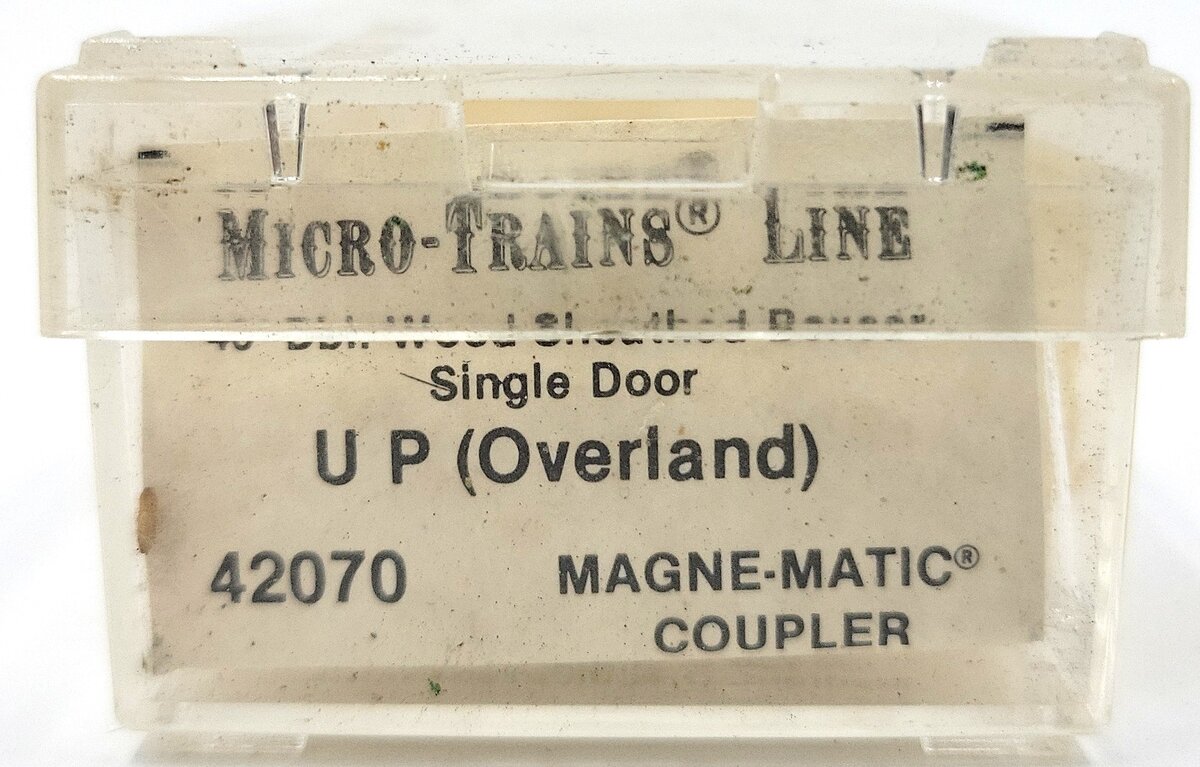 Micro-Trains 04200070 N Union Pacific 40' Double Sheathed Wood Boxcar #100741 EX/Box
