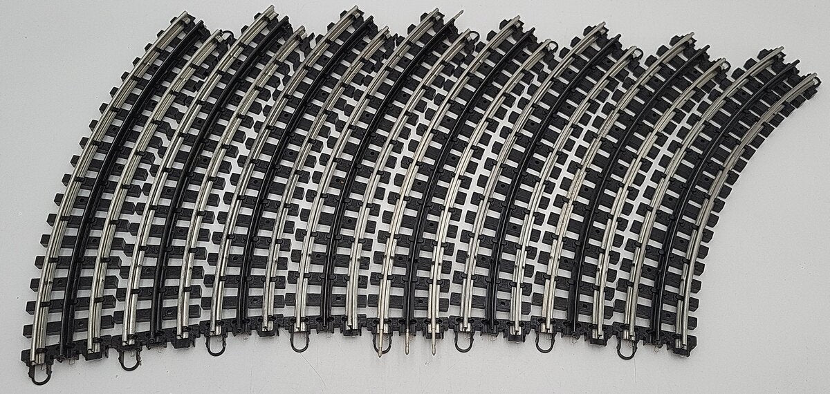 K-Line K-0706 O SuperSnap O31 Curved Track Sections (Pack of 8) EX