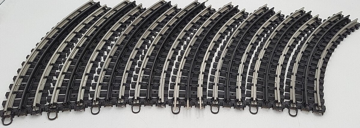 K-Line K-0706 O SuperSnap O31 Curved Track Sections (Pack of 8) EX