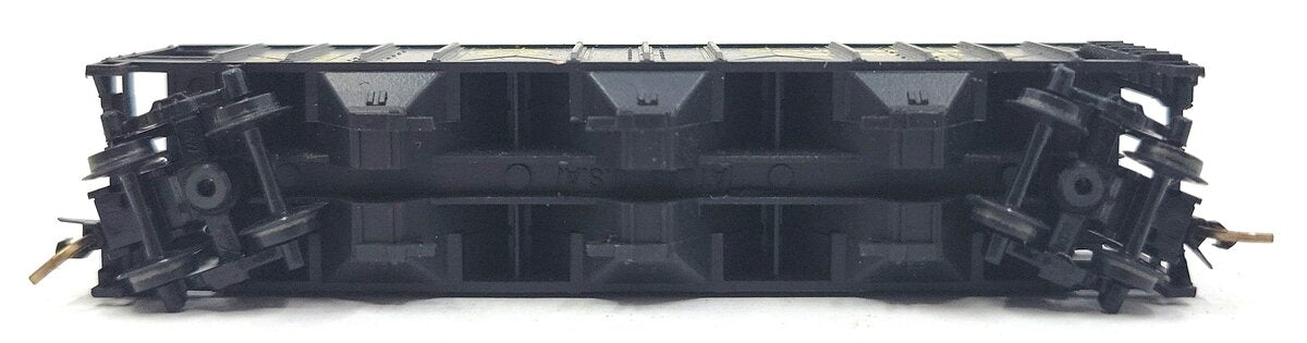 Atlas 3721 N Scale Southern Pacific 3-Bay Covered Hopper #490098 LN/Box