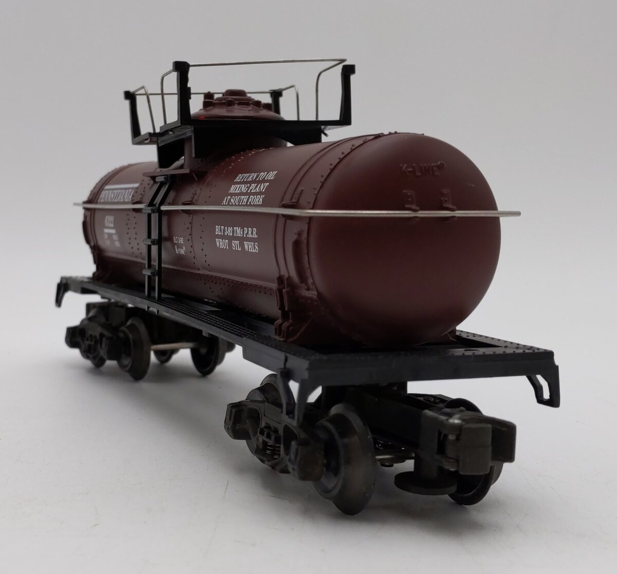K-Line K-6322 O Gauge Pennsylvania Classic Tank Car EX/Box