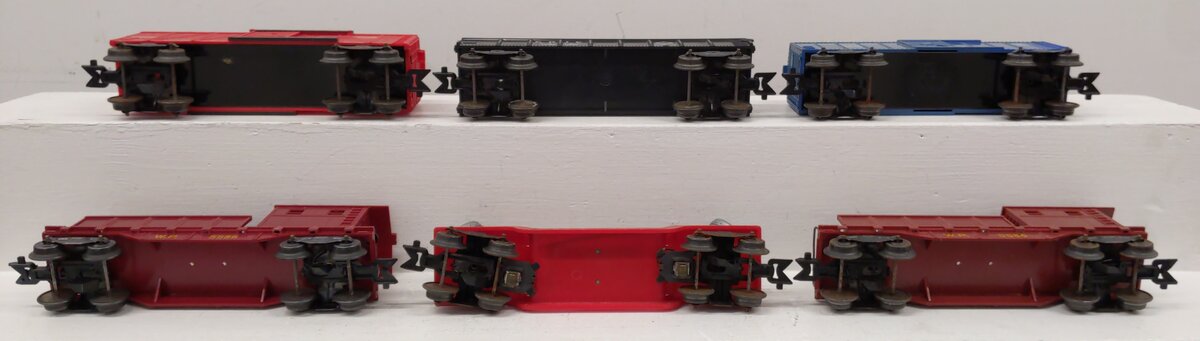Marx O Gauge Vintage Freight Cars: 4581, 5586, 467110, 51170, & 54099 [6] VG