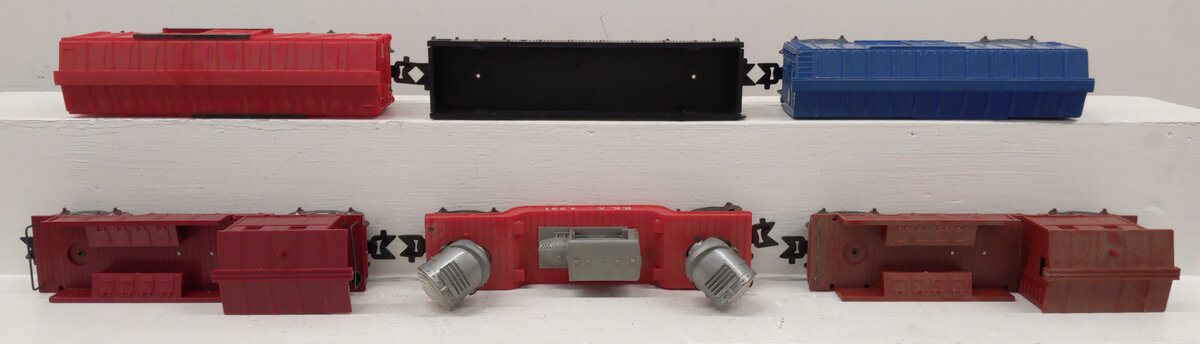 Marx O Gauge Vintage Freight Cars: 4581, 5586, 467110, 51170, & 54099 [6] VG