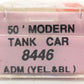 Roundhouse 8446 N Scale Archer Daniels Midland 50' Single Dome Tank Car #15850 EX/Box