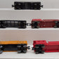 Marx Vintage O Gauge Train Cars 284, 586, 21429, 3280 And Unnumbered Caboose [5] VG